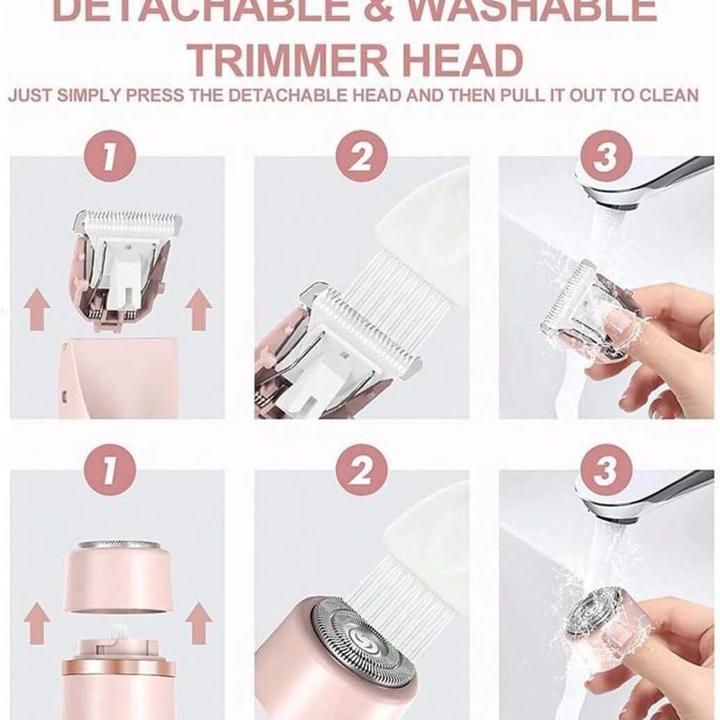 BeautyBloom™ 2-in-1 Shaver